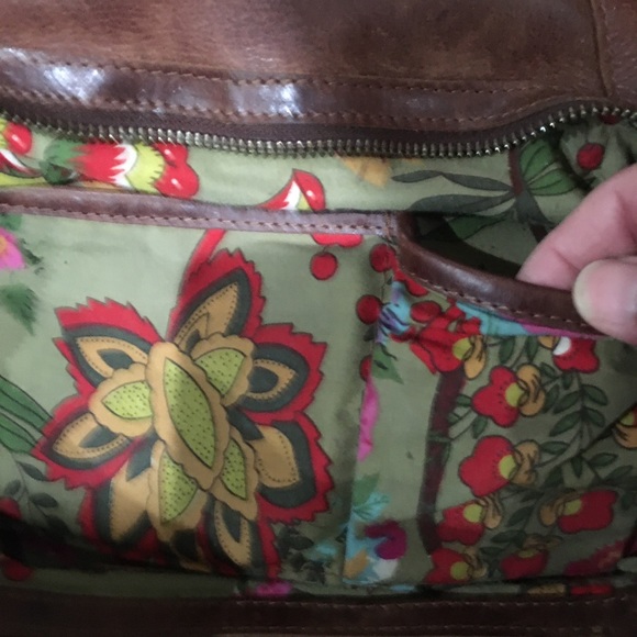 handmade leather shoulder bag - Picture 5 of 7